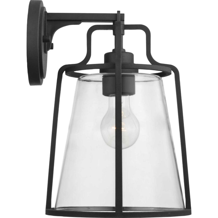 Myhouse Lighting Progress Lighting - P560185-031 - One Light Wall Lantern - Benton Harbor - Black