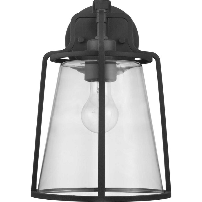 Myhouse Lighting Progress Lighting - P560185-031 - One Light Wall Lantern - Benton Harbor - Black