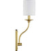 Myhouse Lighting Progress Lighting - P710018-012 - One Light Wall Sconce - Bonita - Satin Brass