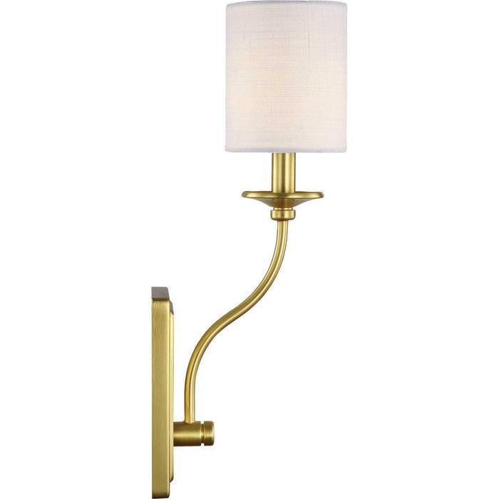 Myhouse Lighting Progress Lighting - P710018-012 - One Light Wall Sconce - Bonita - Satin Brass