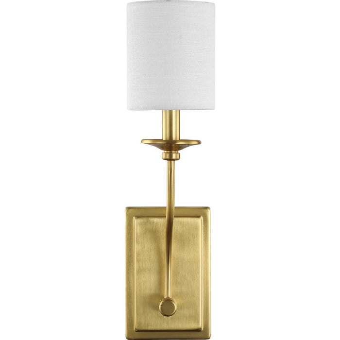 Myhouse Lighting Progress Lighting - P710018-012 - One Light Wall Sconce - Bonita - Satin Brass