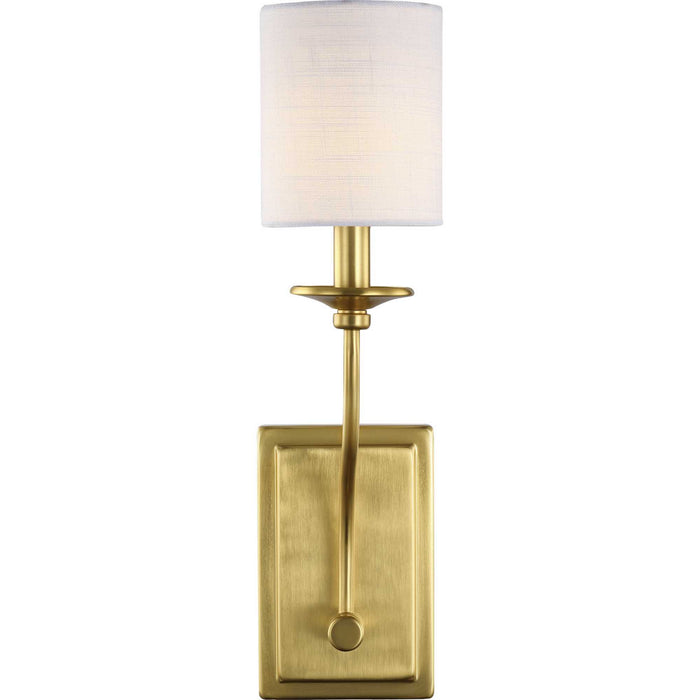 Myhouse Lighting Progress Lighting - P710018-012 - One Light Wall Sconce - Bonita - Satin Brass