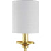 Myhouse Lighting Progress Lighting - P710018-012 - One Light Wall Sconce - Bonita - Satin Brass