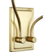 Myhouse Lighting Progress Lighting - P710019-012 - Two Light Wall Sconce - Bonita - Satin Brass