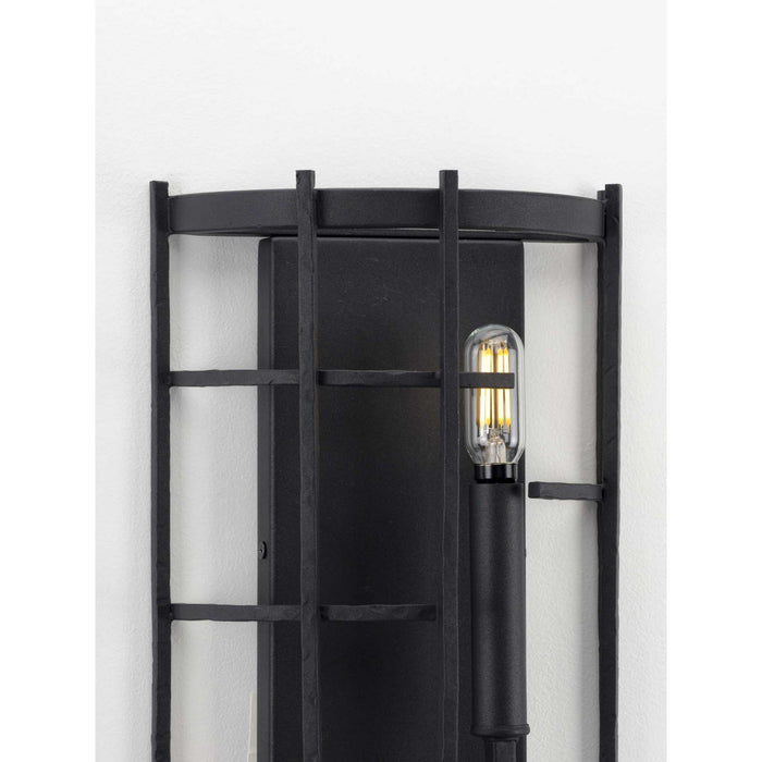 Myhouse Lighting Progress Lighting - P710077-031 - Two Light Wall Sconce - Torres - Textured Black