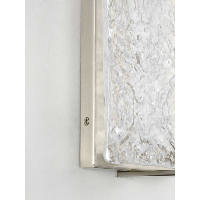 Myhouse Lighting Progress Lighting - P710080-009-30 - LED Wall Sconce - Led Stone Glass - Brushed Nickel