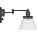 Myhouse Lighting Progress Lighting - P710084-031 - One Light Swing Arm Wall Lamp - Hinton - Black