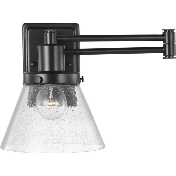 Myhouse Lighting Progress Lighting - P710084-031 - One Light Swing Arm Wall Lamp - Hinton - Black