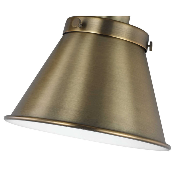 Myhouse Lighting Progress Lighting - P710085-163 - One Light Swing Arm Wall Lamp - Hinton - Vintage Brass