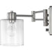 Myhouse Lighting Progress Lighting - P710086-009 - One Light Swing Arm Wall Lamp - Milner - Brushed Nickel