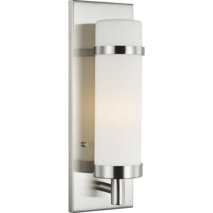 Myhouse Lighting Progress Lighting - P710087-009 - One Light Wall Sconce - Hartwick - Brushed Nickel