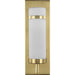 Myhouse Lighting Progress Lighting - P710087-012 - One Light Wall Sconce - Hartwick - Satin Brass