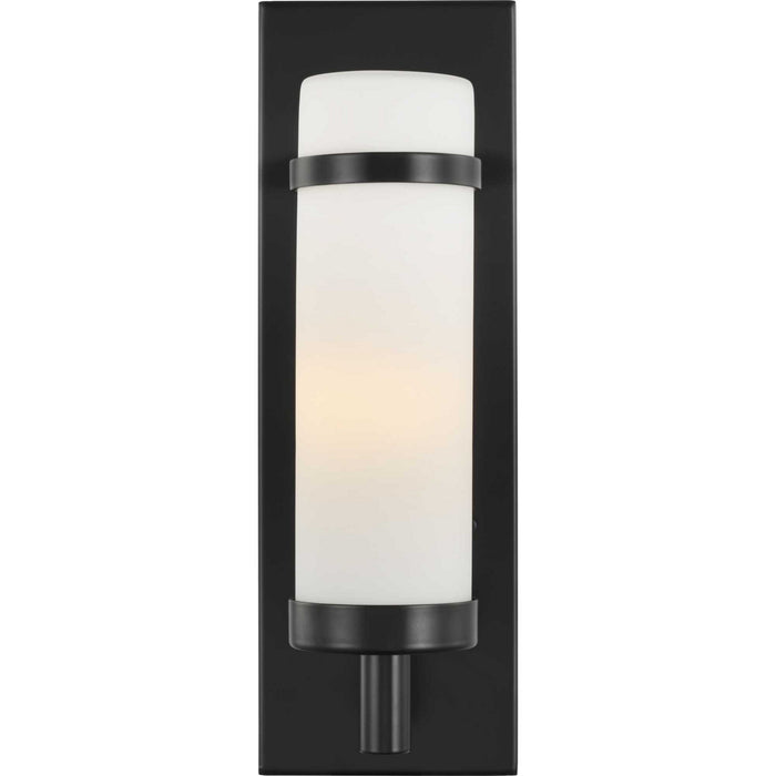 Myhouse Lighting Progress Lighting - P710087-031 - One Light Wall Sconce - Hartwick - Black