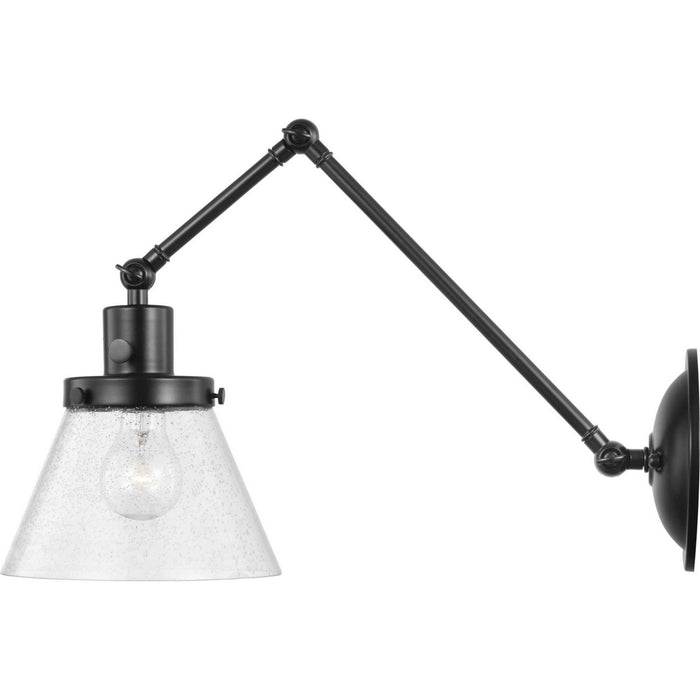 Myhouse Lighting Progress Lighting - P710094-031 - One Light Swing Arm Wall Lamp - Hinton - Black