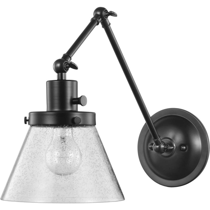 Myhouse Lighting Progress Lighting - P710094-031 - One Light Swing Arm Wall Lamp - Hinton - Black