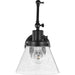 Myhouse Lighting Progress Lighting - P710094-031 - One Light Swing Arm Wall Lamp - Hinton - Black