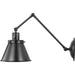 Myhouse Lighting Progress Lighting - P710095-031 - One Light Swing Arm Wall Lamp - Hinton - Black