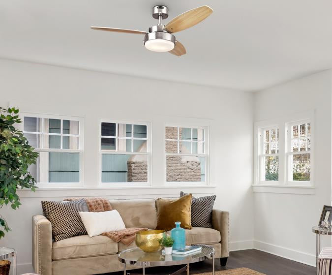 Myhouse Lighting Westinghouse Lighting - 7221600 - 42"Ceiling Fan - Alloy - Brushed Nickel