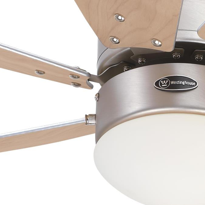 Myhouse Lighting Westinghouse Lighting - 7224000 - 30"Ceiling Fan - Turbo Swirl - Brushed Aluminum