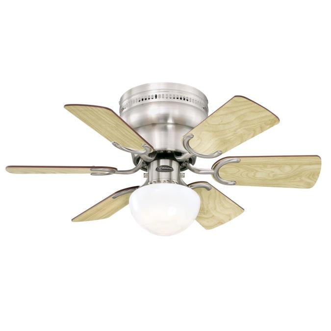 Myhouse Lighting Westinghouse Lighting - 7230700 - 30"Ceiling Fan - Petite - Brushed Nickel