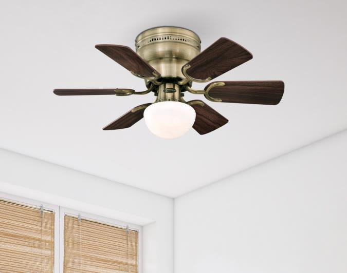 Myhouse Lighting Westinghouse Lighting - 7231700 - 30"Ceiling Fan - Petite - Antique Brass