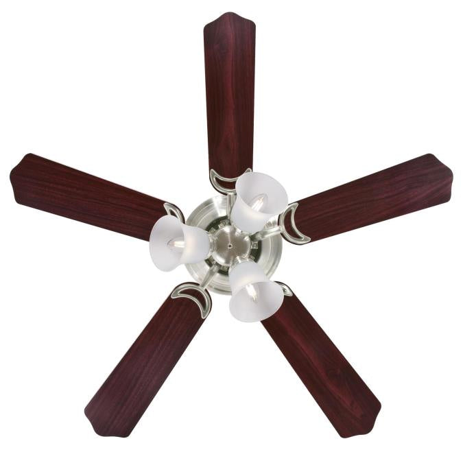 Myhouse Lighting Westinghouse Lighting - 7231900 - 42"Ceiling Fan - Contempra Trio - Brushed Nickel