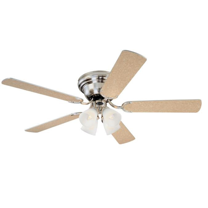 Myhouse Lighting Westinghouse Lighting - 7232000 - 52"Ceiling Fan - Contempra Iv - Brushed Nickel