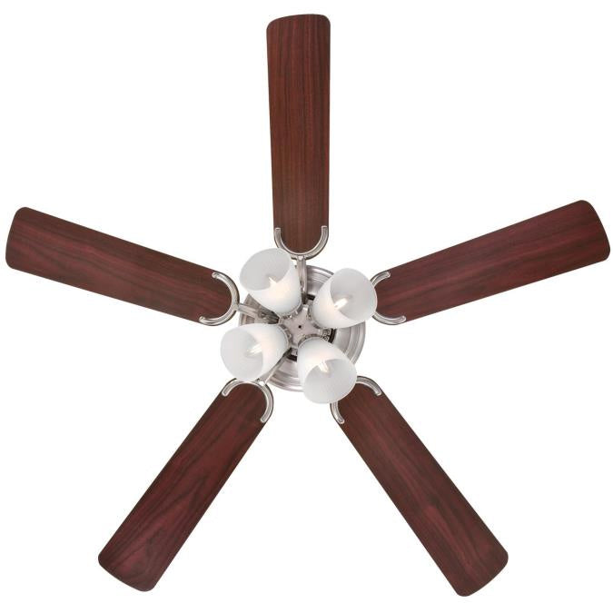 Myhouse Lighting Westinghouse Lighting - 7232000 - 52"Ceiling Fan - Contempra Iv - Brushed Nickel