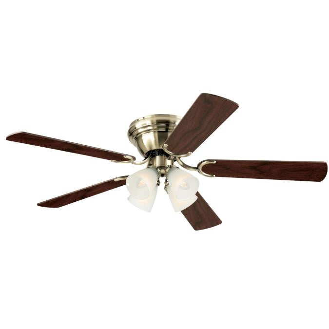 Myhouse Lighting Westinghouse Lighting - 7232200 - 52"Ceiling Fan - Contempra Iv - Antique Brass