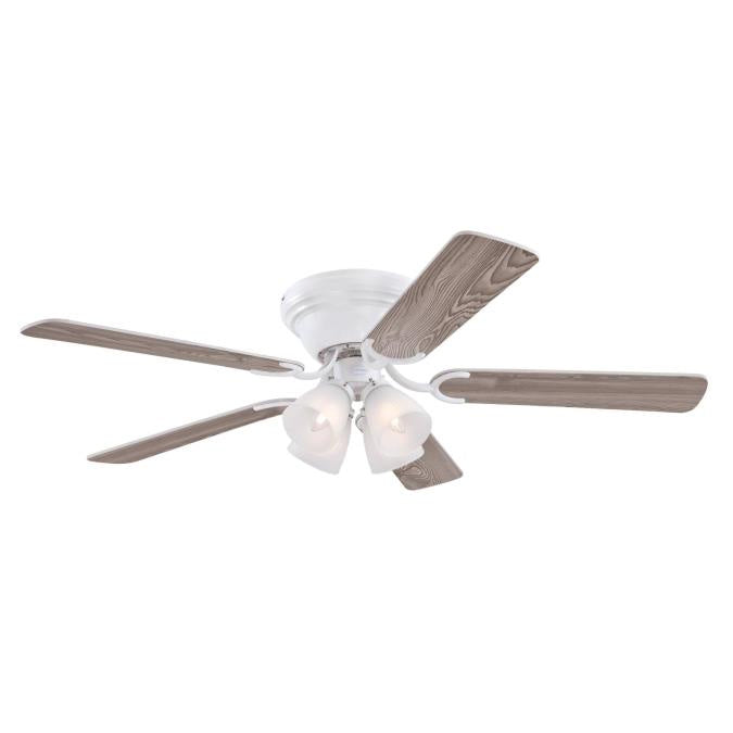 Myhouse Lighting Westinghouse Lighting - 7232300 - 52"Ceiling Fan - Contempra Iv - White