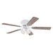 Myhouse Lighting Westinghouse Lighting - 7232300 - 52"Ceiling Fan - Contempra Iv - White