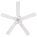 Myhouse Lighting Westinghouse Lighting - 7232300 - 52"Ceiling Fan - Contempra Iv - White