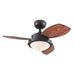 Myhouse Lighting Westinghouse Lighting - 7233000 - 30"Ceiling Fan - Wengue - Espresso