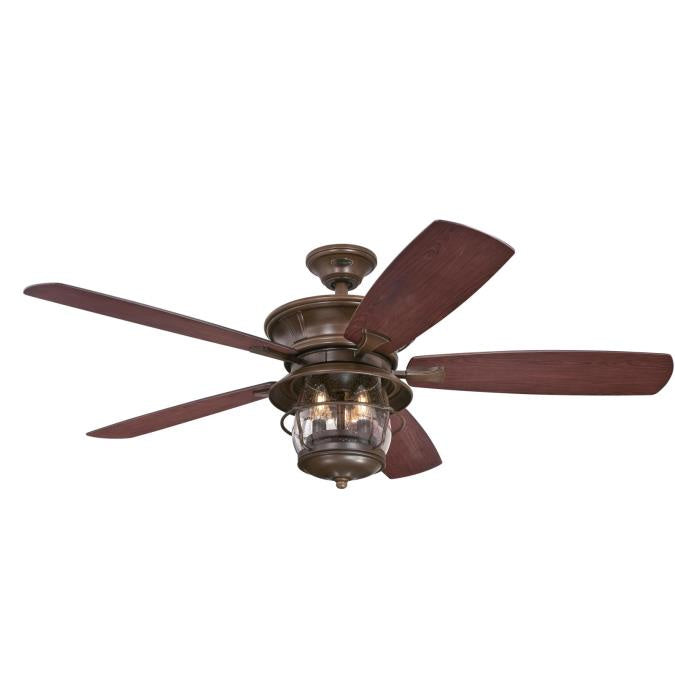 Myhouse Lighting Westinghouse Lighting - 7233400 - 52"Ceiling Fan - Brentford - Aged Walnut