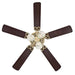 Myhouse Lighting Westinghouse Lighting - 7233800 - 52"Ceiling Fan - Vintage - Polished Brass