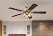 Myhouse Lighting Westinghouse Lighting - 7233800 - 52"Ceiling Fan - Vintage - Polished Brass