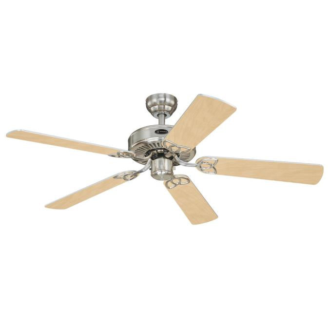 Myhouse Lighting Westinghouse Lighting - 7234900 - 52"Ceiling Fan - Vintage Ii - Brushed Nickel