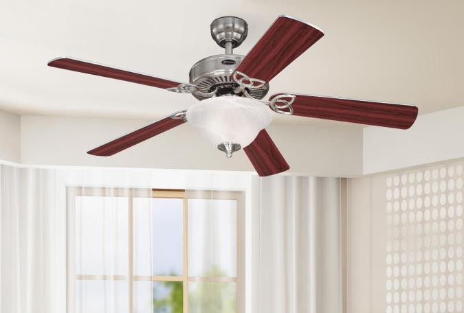 Myhouse Lighting Westinghouse Lighting - 7234900 - 52"Ceiling Fan - Vintage Ii - Brushed Nickel