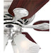 Myhouse Lighting Westinghouse Lighting - 7235900 - 52"Ceiling Fan - Swirl - Brushed Nickel