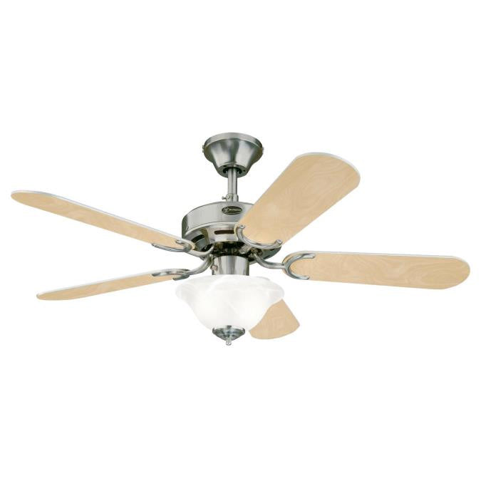 Myhouse Lighting Westinghouse Lighting - 7237500 - 42"Ceiling Fan - Richboro Se - Brushed Nickel