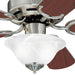 Myhouse Lighting Westinghouse Lighting - 7237500 - 42"Ceiling Fan - Richboro Se - Brushed Nickel