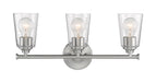 Myhouse Lighting Nuvo Lighting - 60-7183 - Three Light Vanity - Bransel - Brushed Nickel