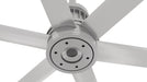 Myhouse Lighting Big Ass Fans - MK-I61-051800A727 - 60"Ceiling Fan - i6 - Brushed Silver