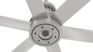 Myhouse Lighting Big Ass Fans - MK-I61-051900A727 - 60"Ceiling Fan - i6 - Brushed Silver