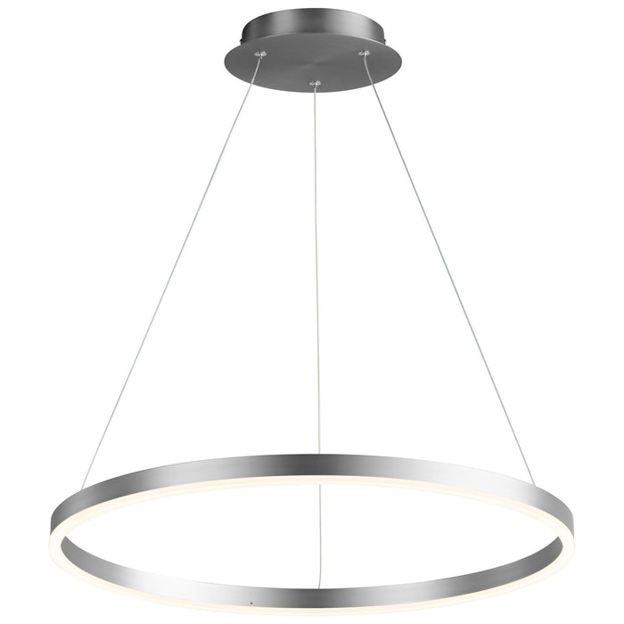 Myhouse Lighting Oxygen - 3-64-24 - LED Pendant - Circulo - Satin Nickel