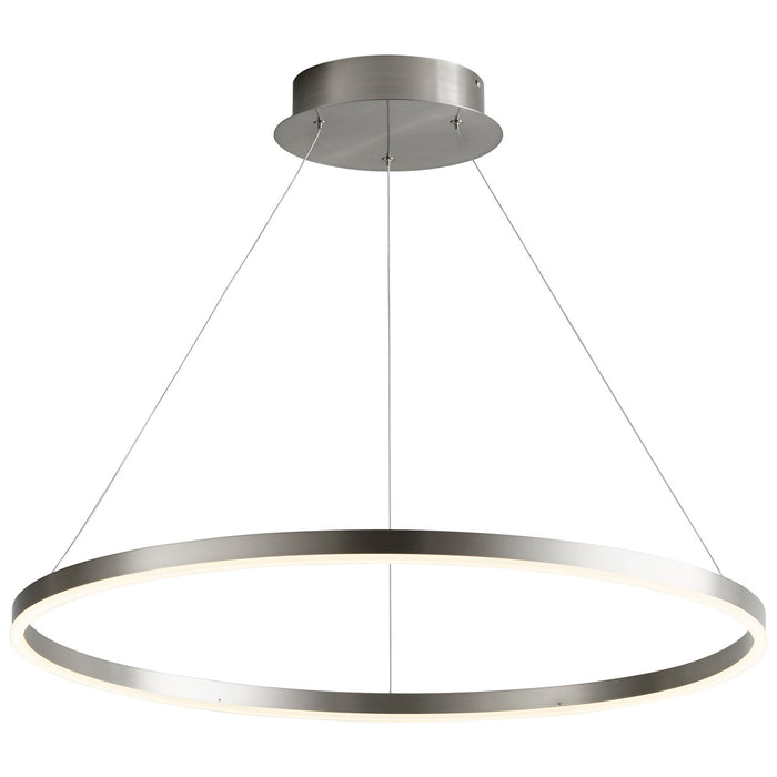 Myhouse Lighting Oxygen - 3-65-24 - LED Pendant - Circulo - Satin Nickel