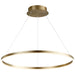 Myhouse Lighting Oxygen - 3-65-40 - LED Pendant - Circulo - Aged Brass