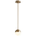 Myhouse Lighting Oxygen - 3-6900-40 - LED Pendant - Mondo - Aged Brass Aged Brass