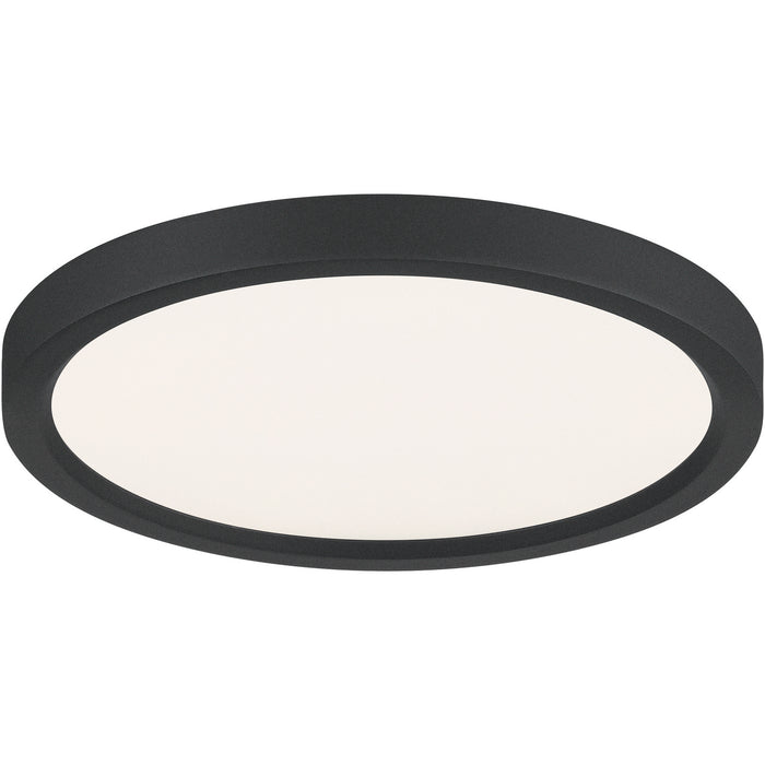 Myhouse Lighting Quoizel - OST1711EK - LED Flush Mount - Outskirts - Earth Black