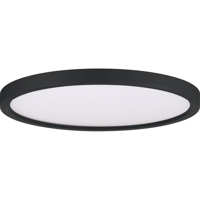 Myhouse Lighting Quoizel - OST1715EK - LED Flush Mount - Outskirts - Earth Black